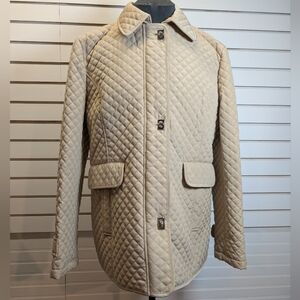 Mackintosh ~ Women’s ~ Jacket ~ Large ~ Quilted ~ Coat ~ Full Zip & Toggle NWOT